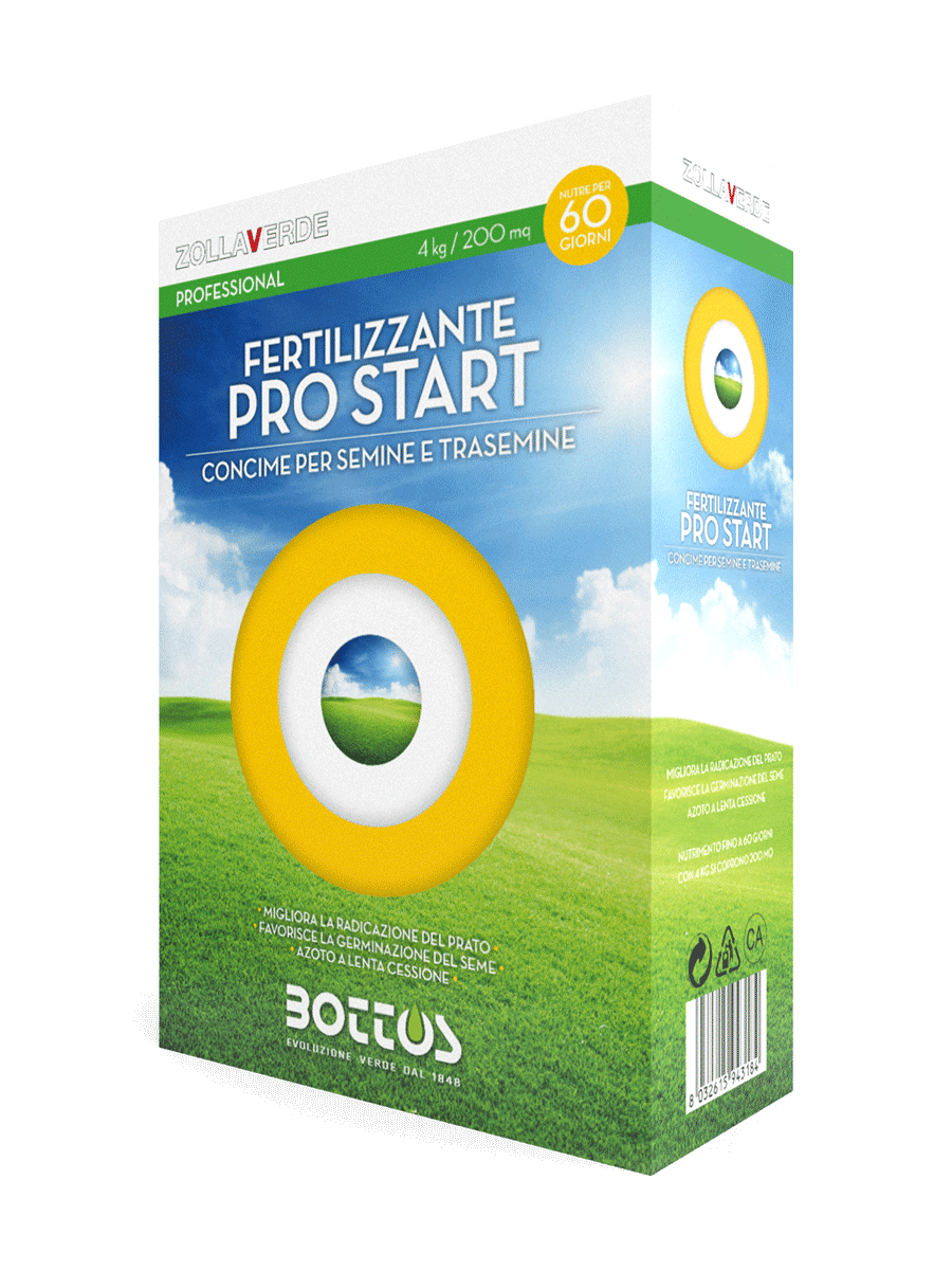 Fertilizzante Per Prato Substral Start - 2 Kg Per 100 M² - Effetto Lunga Durata 100 Giorni - Per Nuove Semine E Rigenerazione