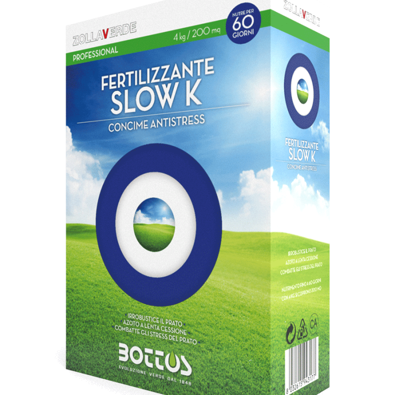 Fertilizzante per prato Bottos Slow K