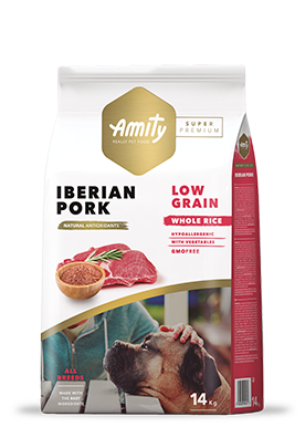 Amity Dog Iberian Pork Adult 14Kg