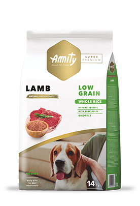 Amity Dog Lamb Adult 14Kg