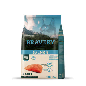 Bravery Dog Salmon Adult 12Kg