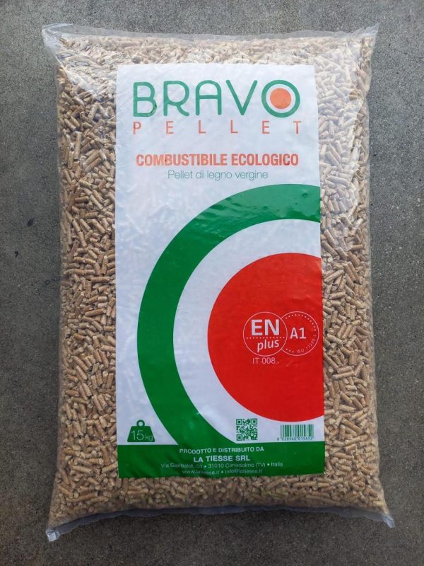 Pellet Bravo ENplus A1 (Bancali da 70 sacchi) - immagine 3