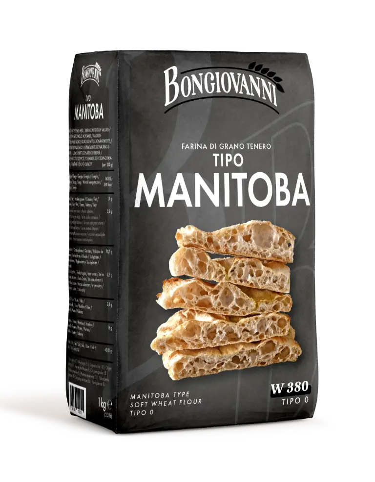 Confezione da 1 kg di Tipo Manitoba Bongiovanni