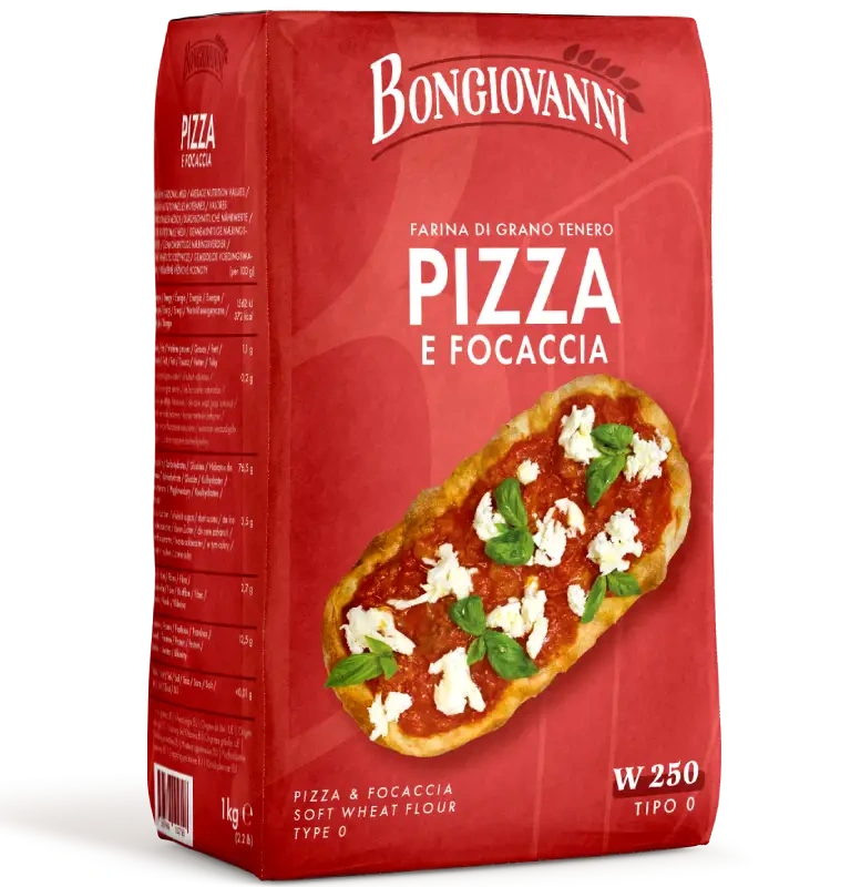 Confezione da 1 kg di Pizza e Focaccia Bongiovanni